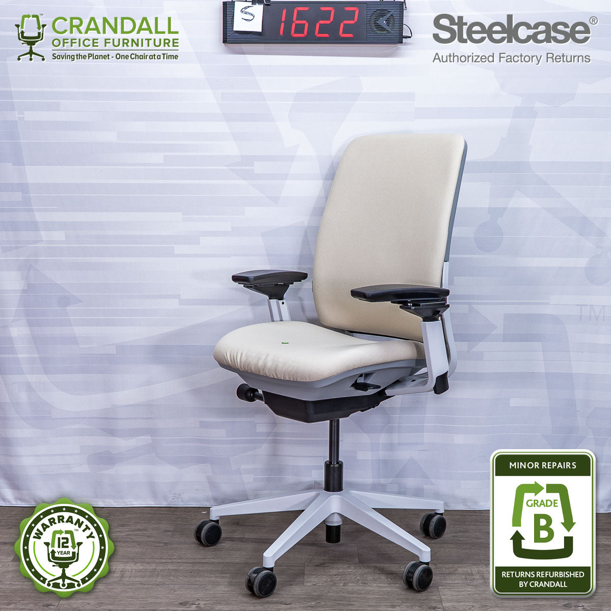 S-1622 - Steelcase Amia  - Grade B