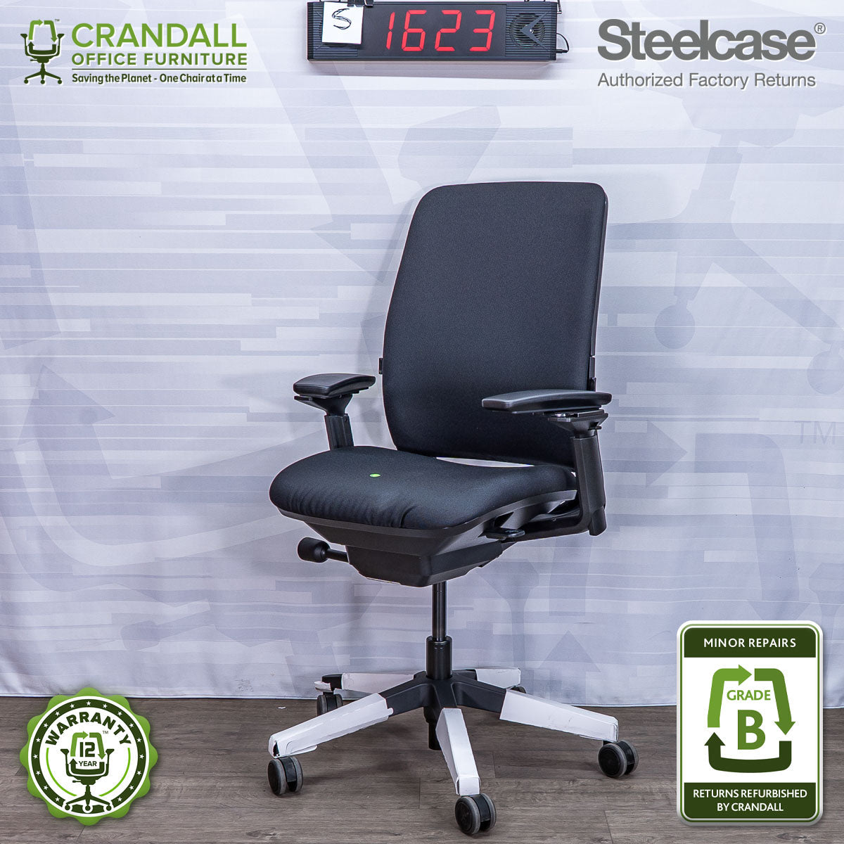 S-1623 - Steelcase Amia  - Grade B
