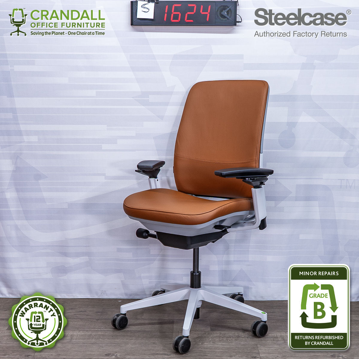 S-1624 - Steelcase Amia  - Grade B