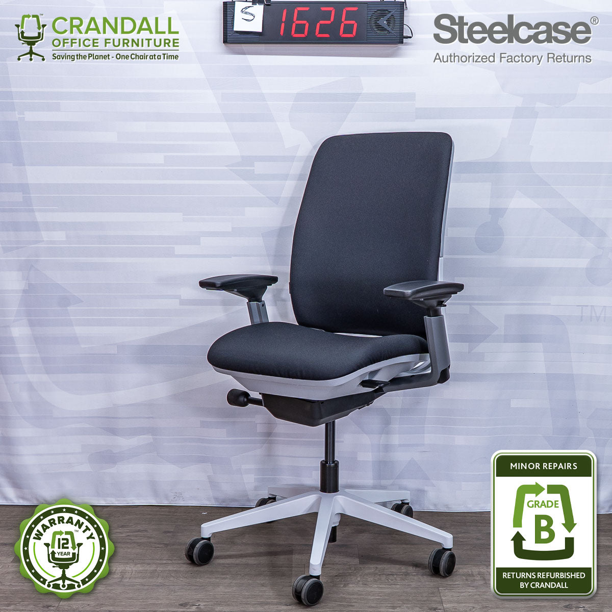 S-1626 - Steelcase Amia  - Grade B