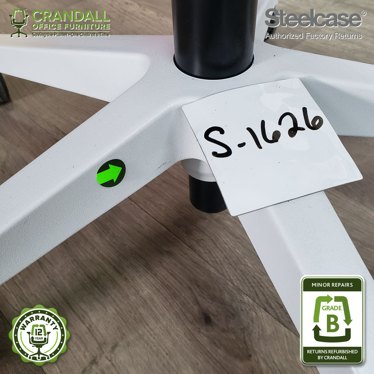 S-1626 - Steelcase Amia  - Grade B