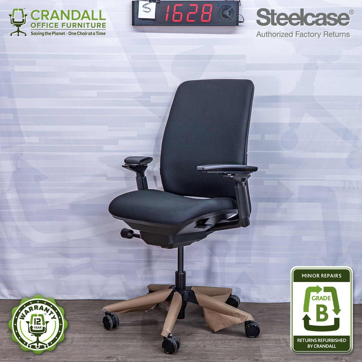 S-1628 - Steelcase Amia  - Grade B