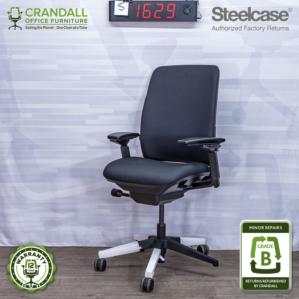 S-1629 - Steelcase Amia  - Grade B