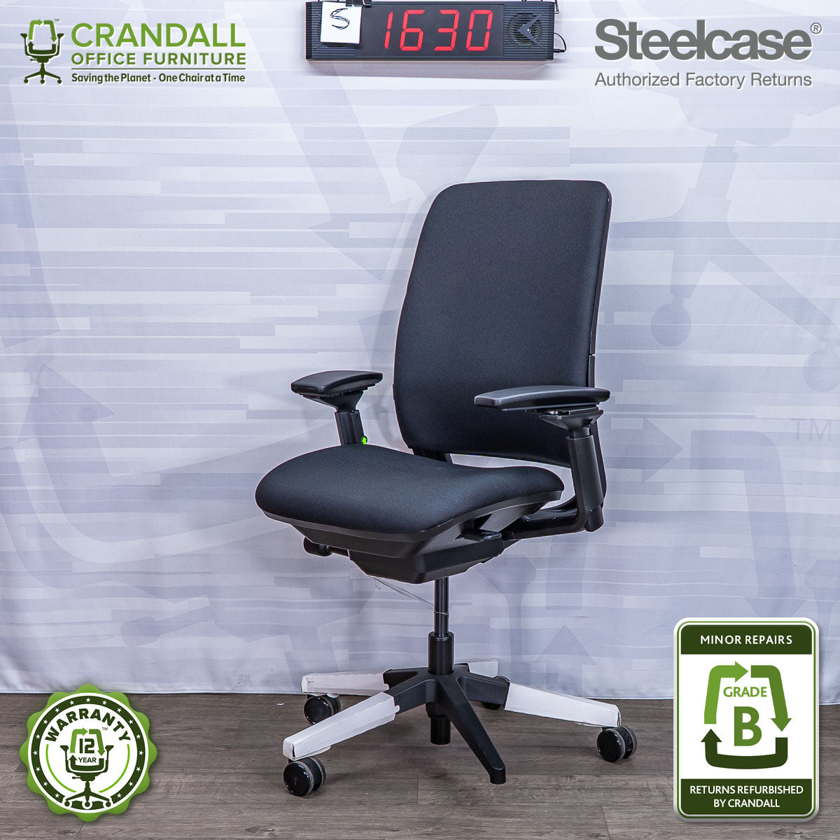 S-1630 - Steelcase Amia  - Grade B
