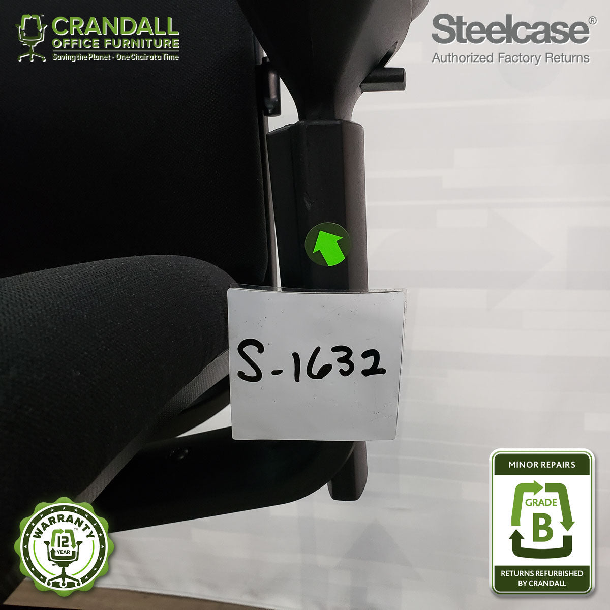 S-1632 - Steelcase Amia  - Grade B