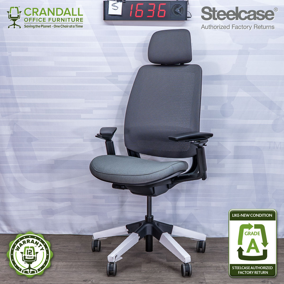 S-1636 - Steelcase Series 2  - Grade A