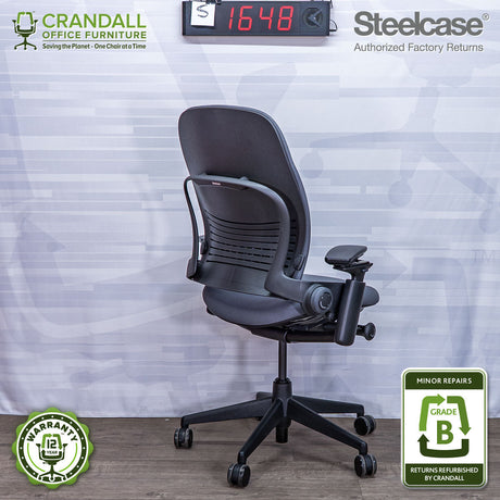 S-1648 - Steelcase V2 Leap  - Grade B