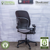 S-1649 - Steelcase V2 Leap  - Grade B