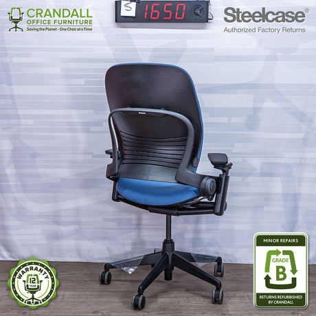 S-1650 - Steelcase V2 Leap  - Grade B