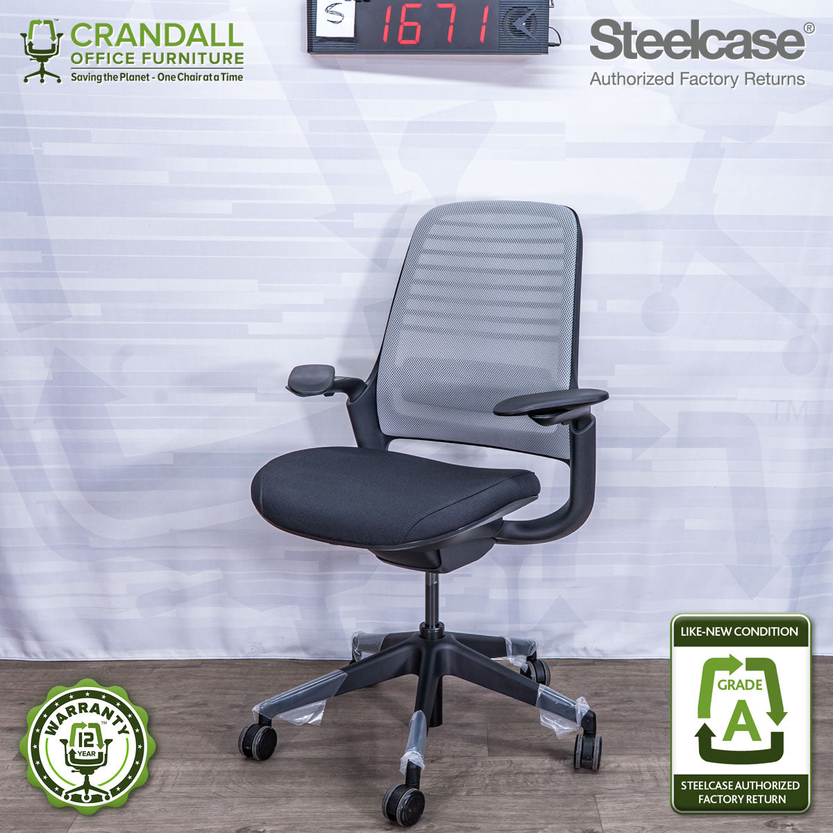 S-1671 - Steelcase Series 1 - Grade A