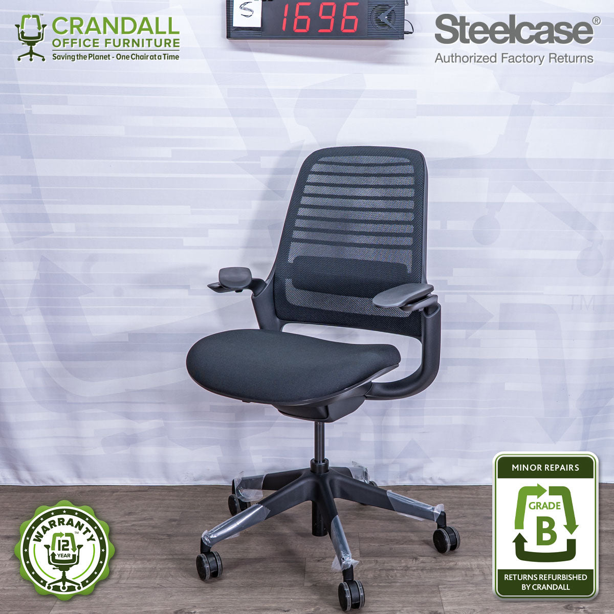 S-1696 - Steelcase Series 1 - Grade B