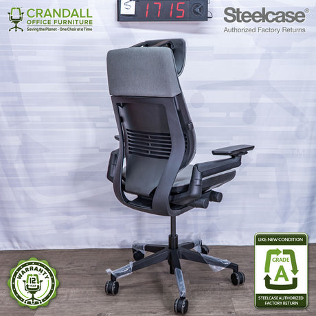 S-1715 - Steelcase Gesture with Headrest - Grade A