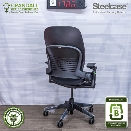 S-1786 - Steelcase V2 Leap - Grade B
