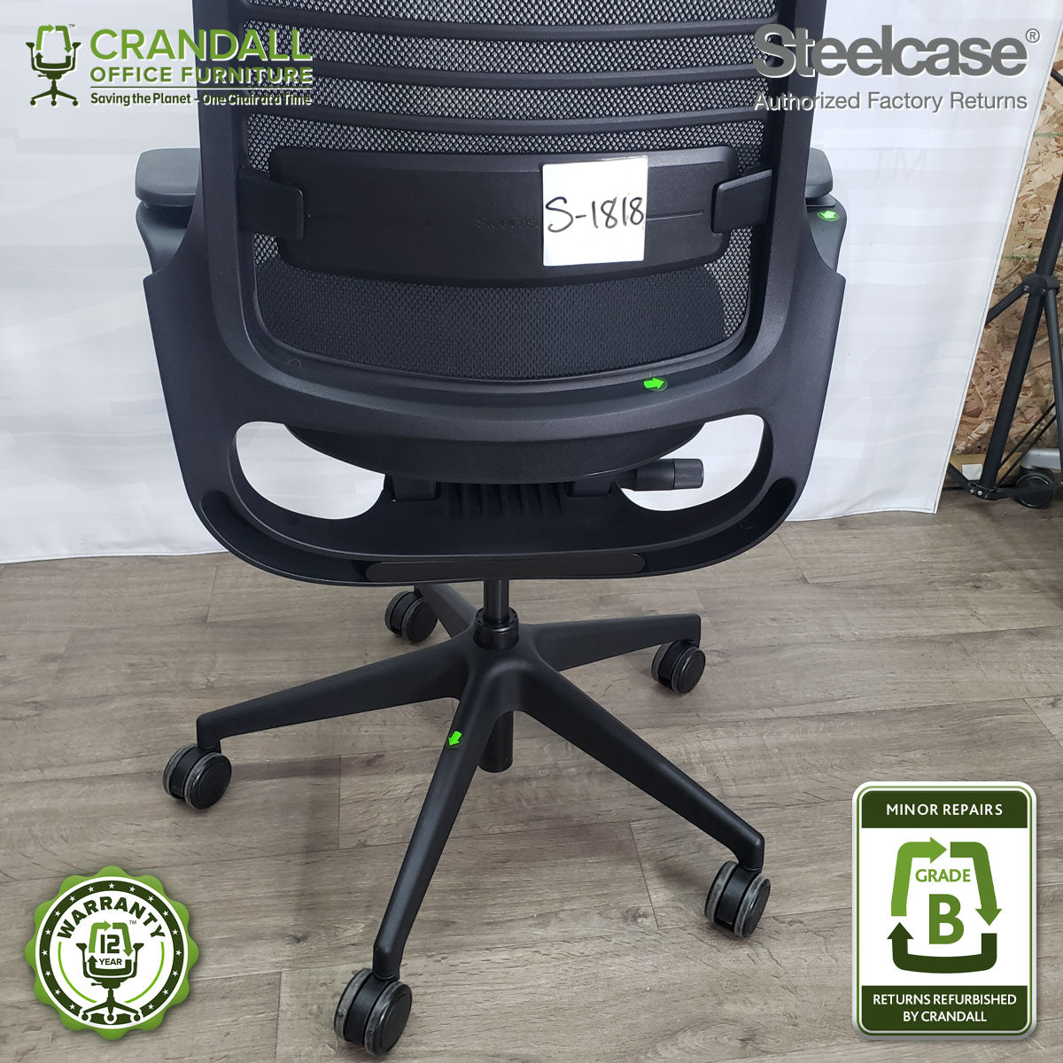 S-1818 - Steelcase Series 1 - Grade B
