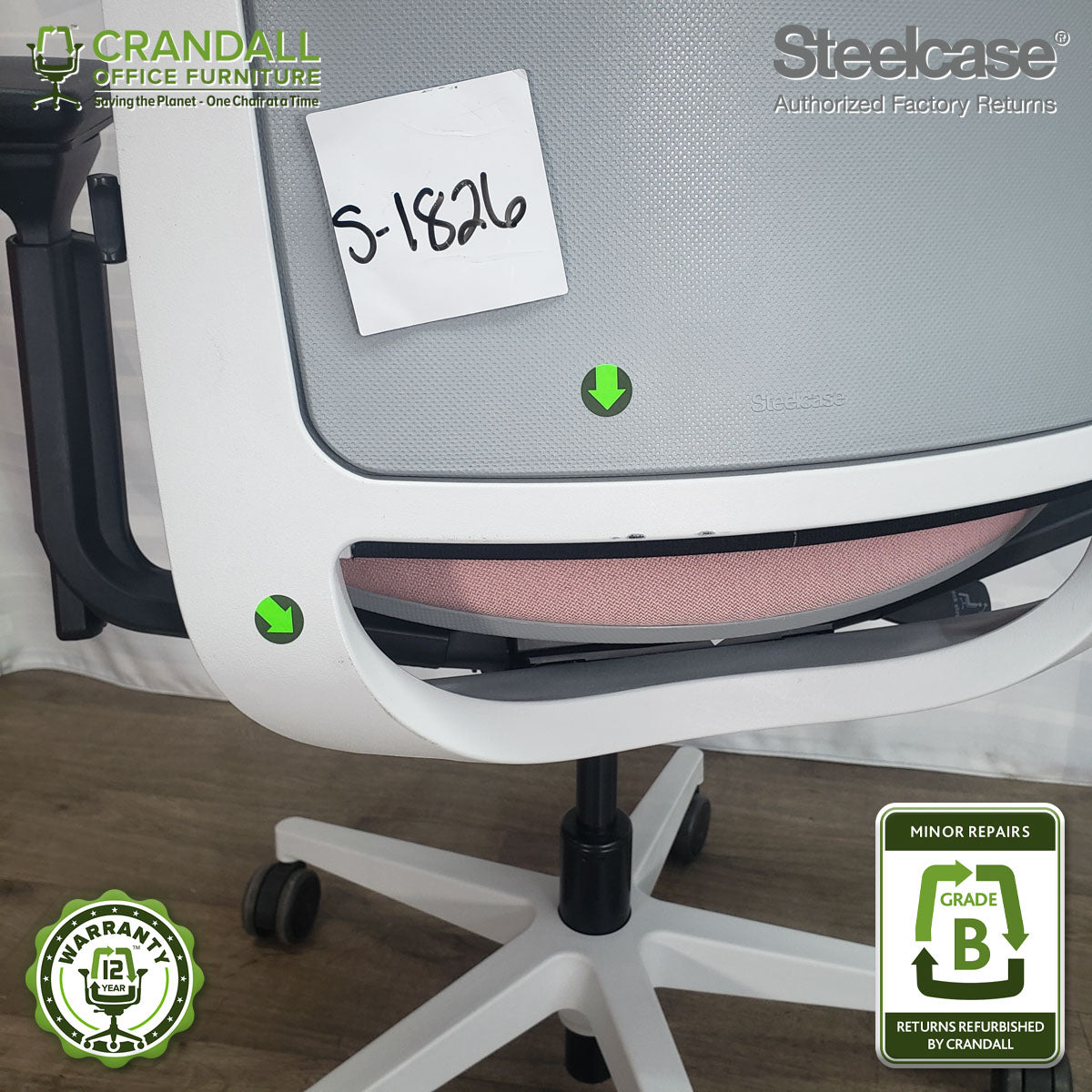 S-1826 - Steelcase Amia - Grade B