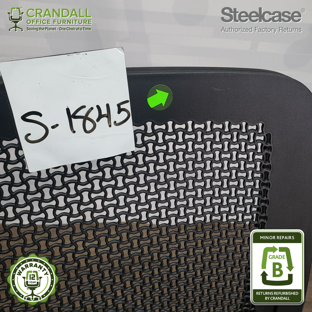 S-1845 - Steelcase Series 2 - Grade B