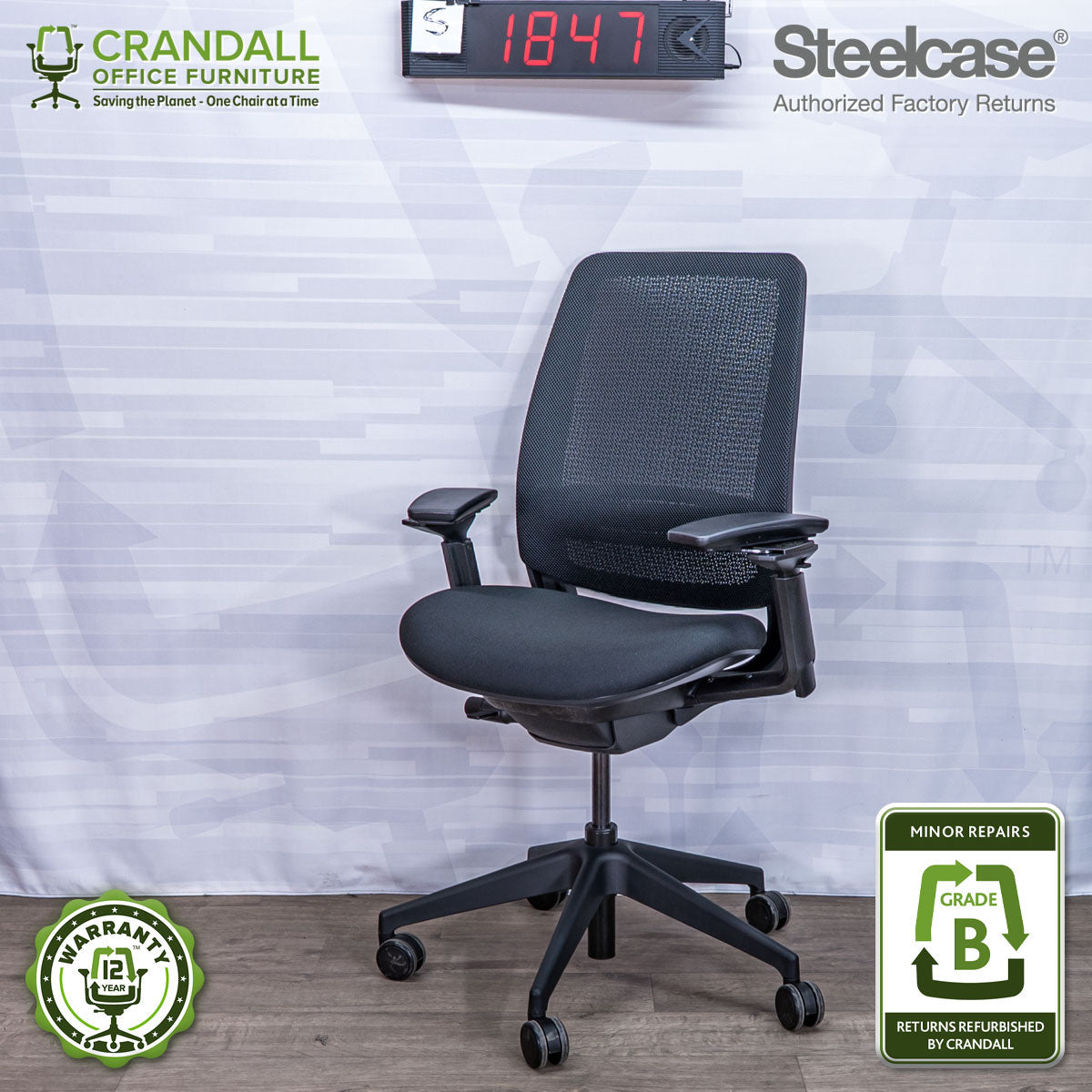 S-1847 - Steelcase Series 2 - Grade B