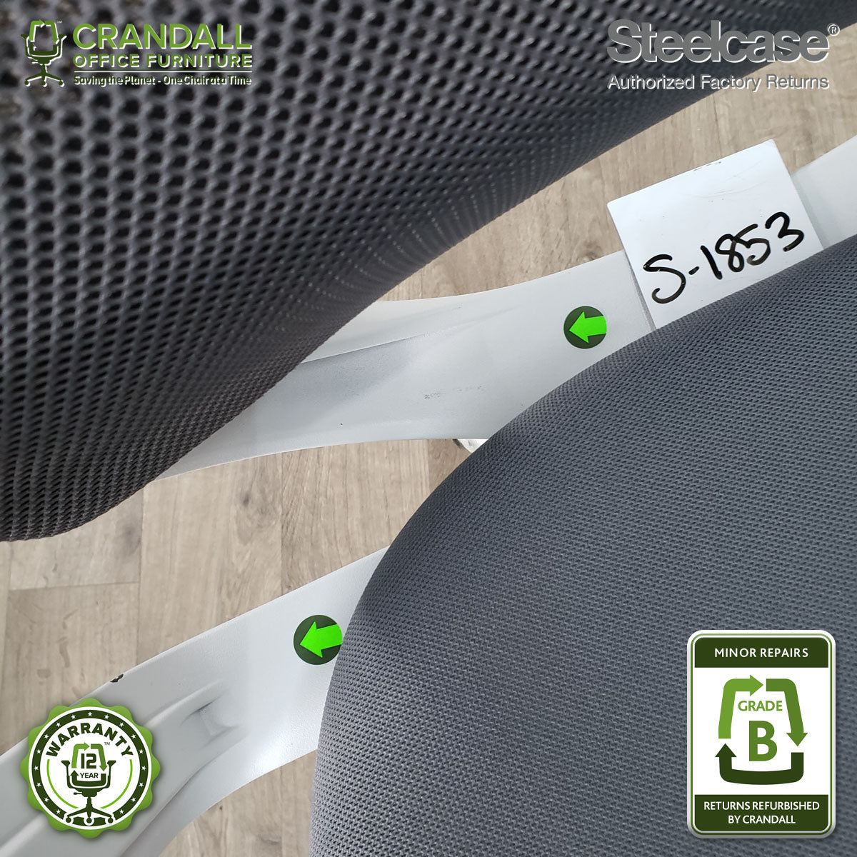 S-1853 - Steelcase Series 2 - Grade B