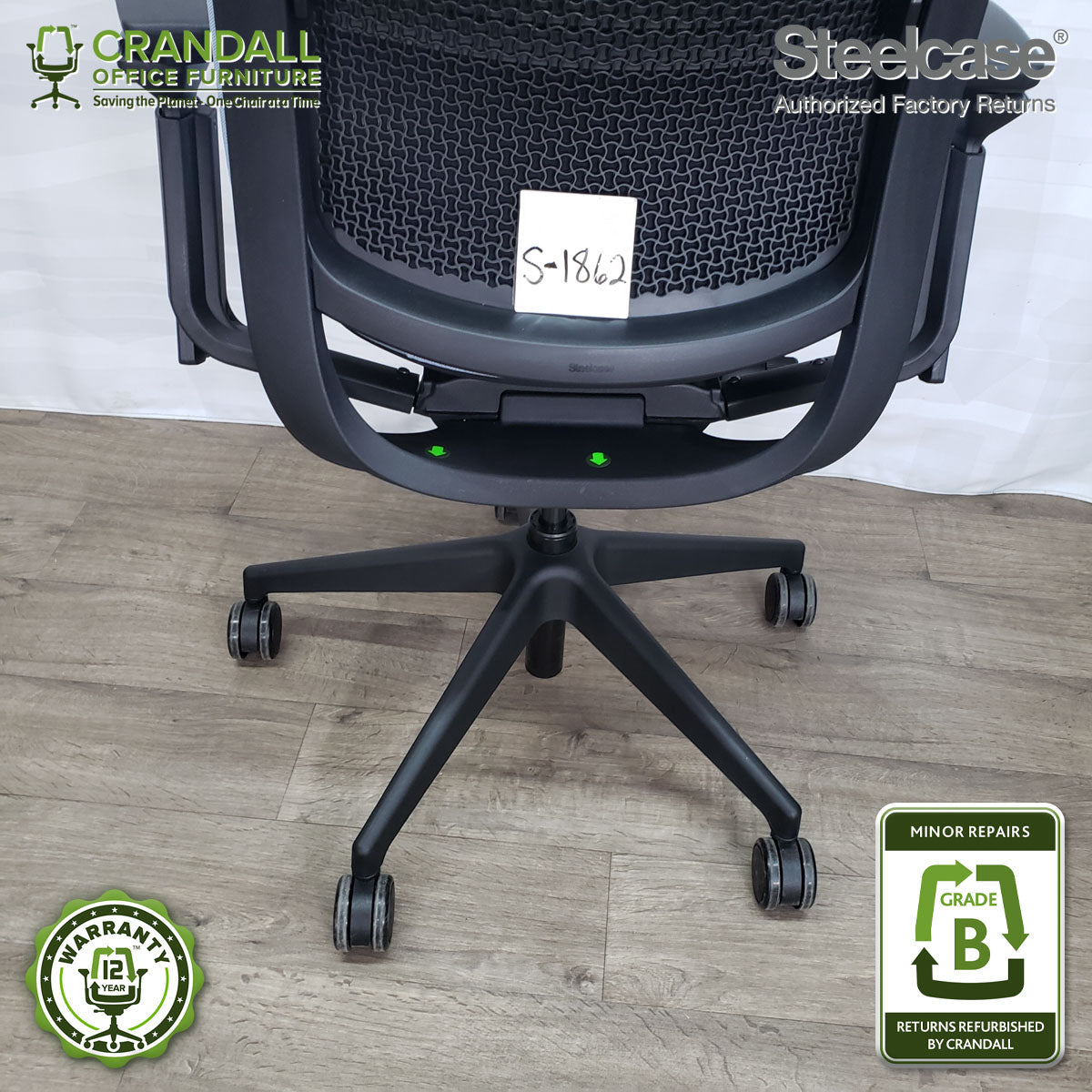 S-1862 - Steelcase Series 2 - Grade B