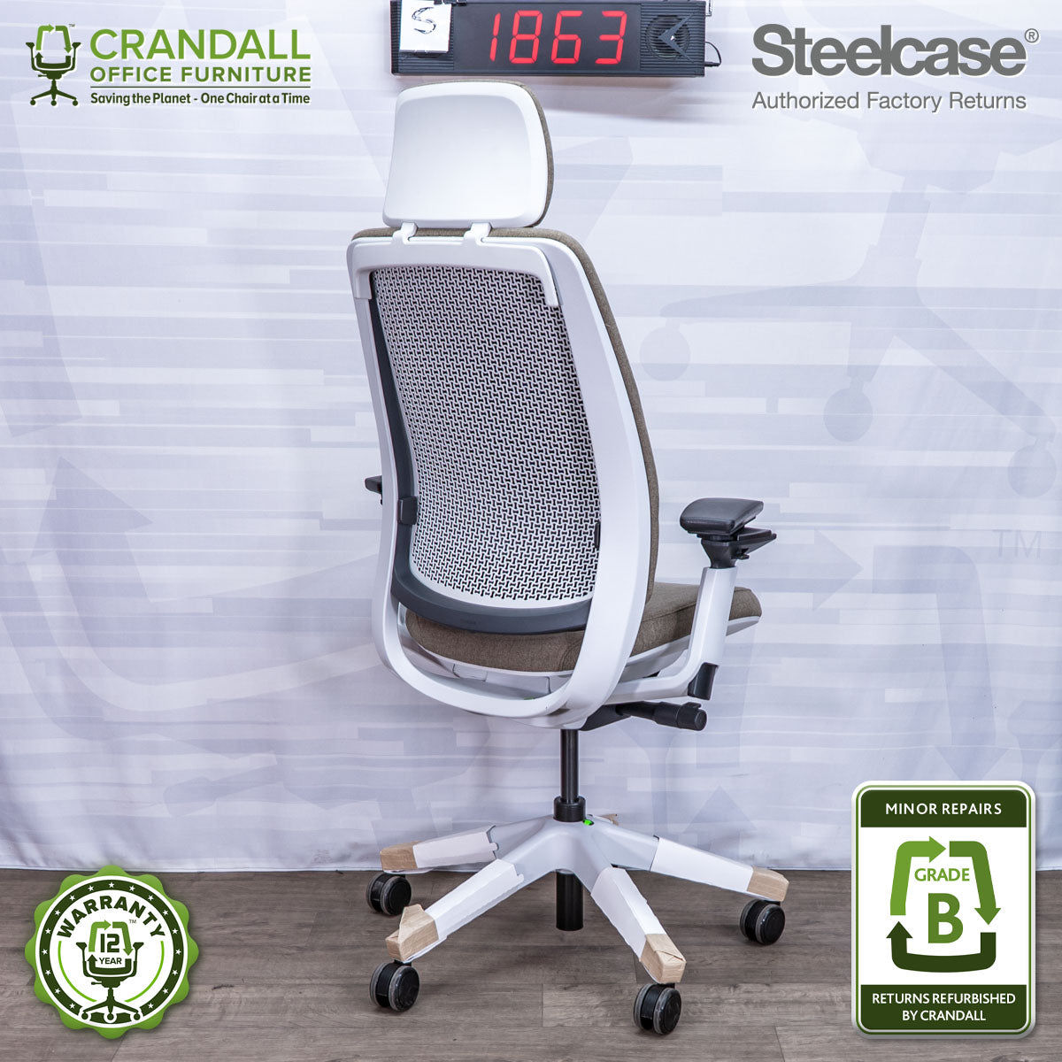 S-1863 - Steelcase Series 2 - Grade B