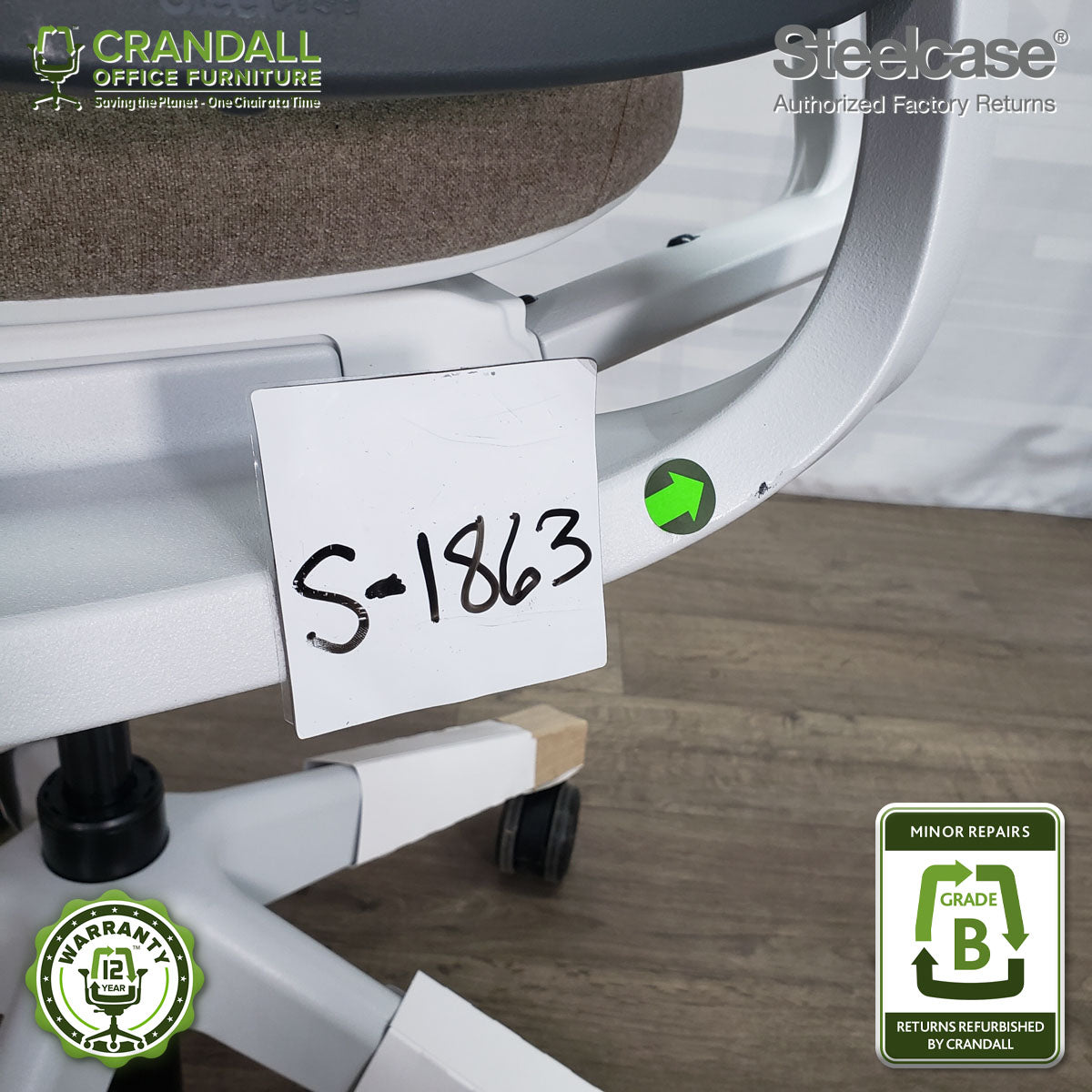 S-1863 - Steelcase Series 2 - Grade B