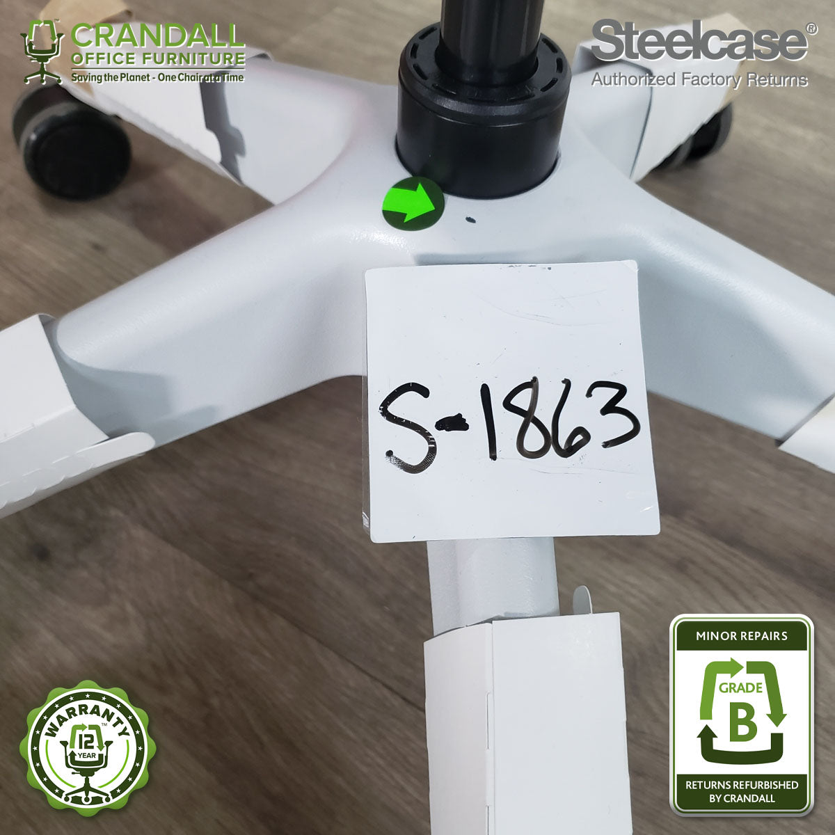 S-1863 - Steelcase Series 2 - Grade B