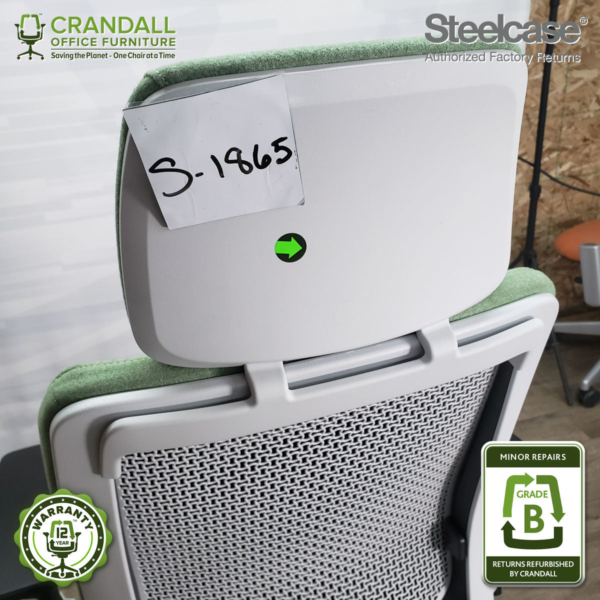 S-1865 - Steelcase Series 2 - Grade B