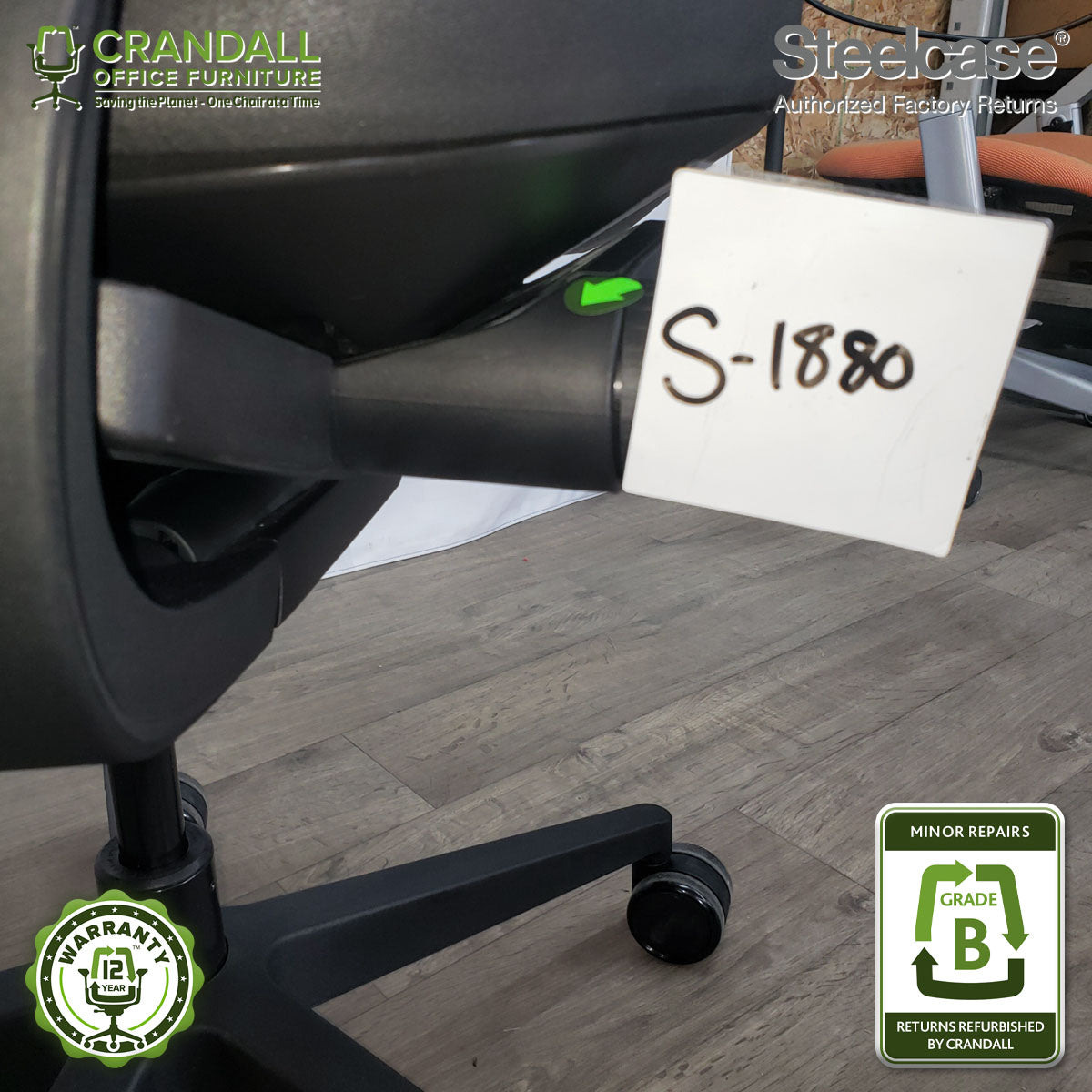 S-1880 - Steelcase Gesture - Grade B