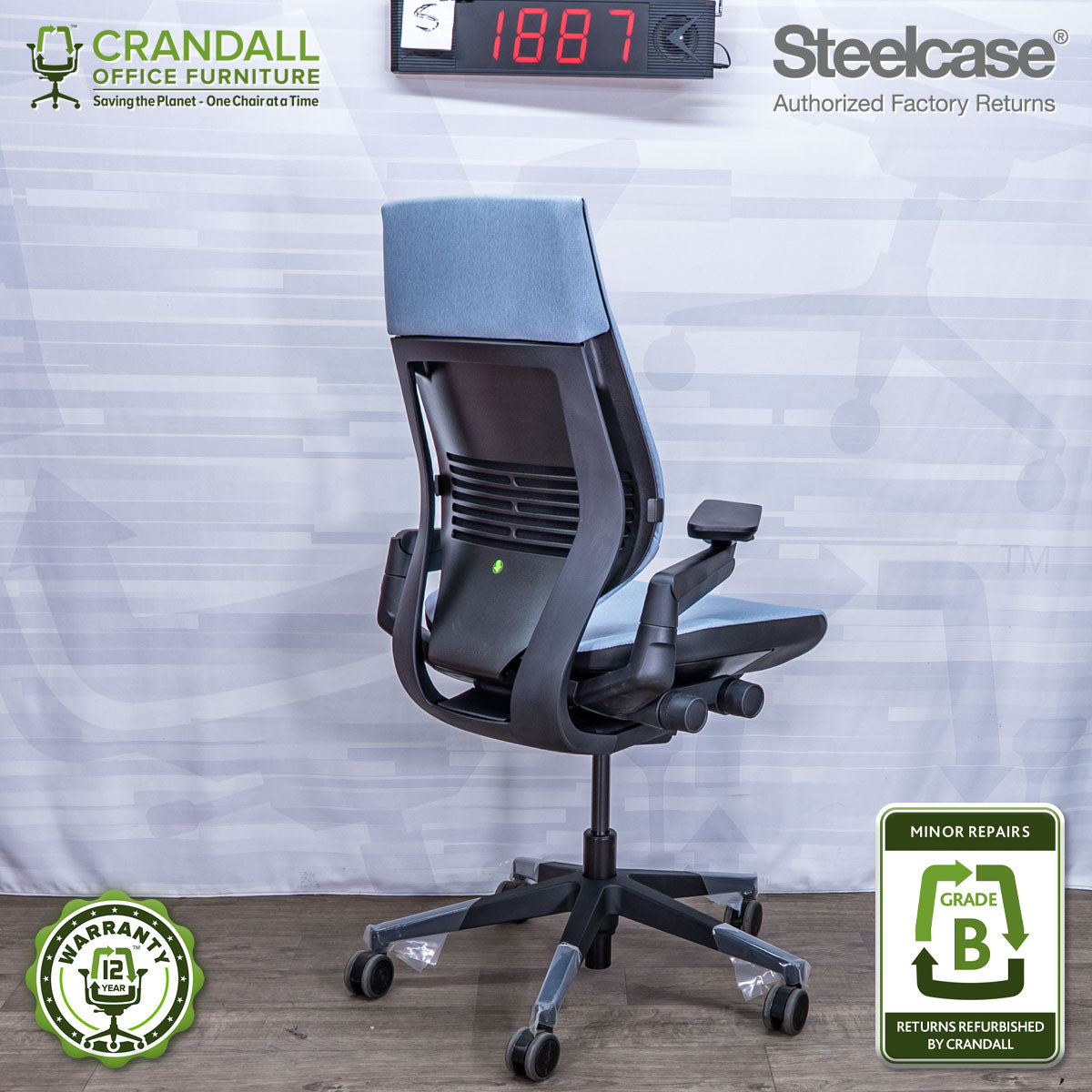 S-1887 - Steelcase Gesture - Grade B