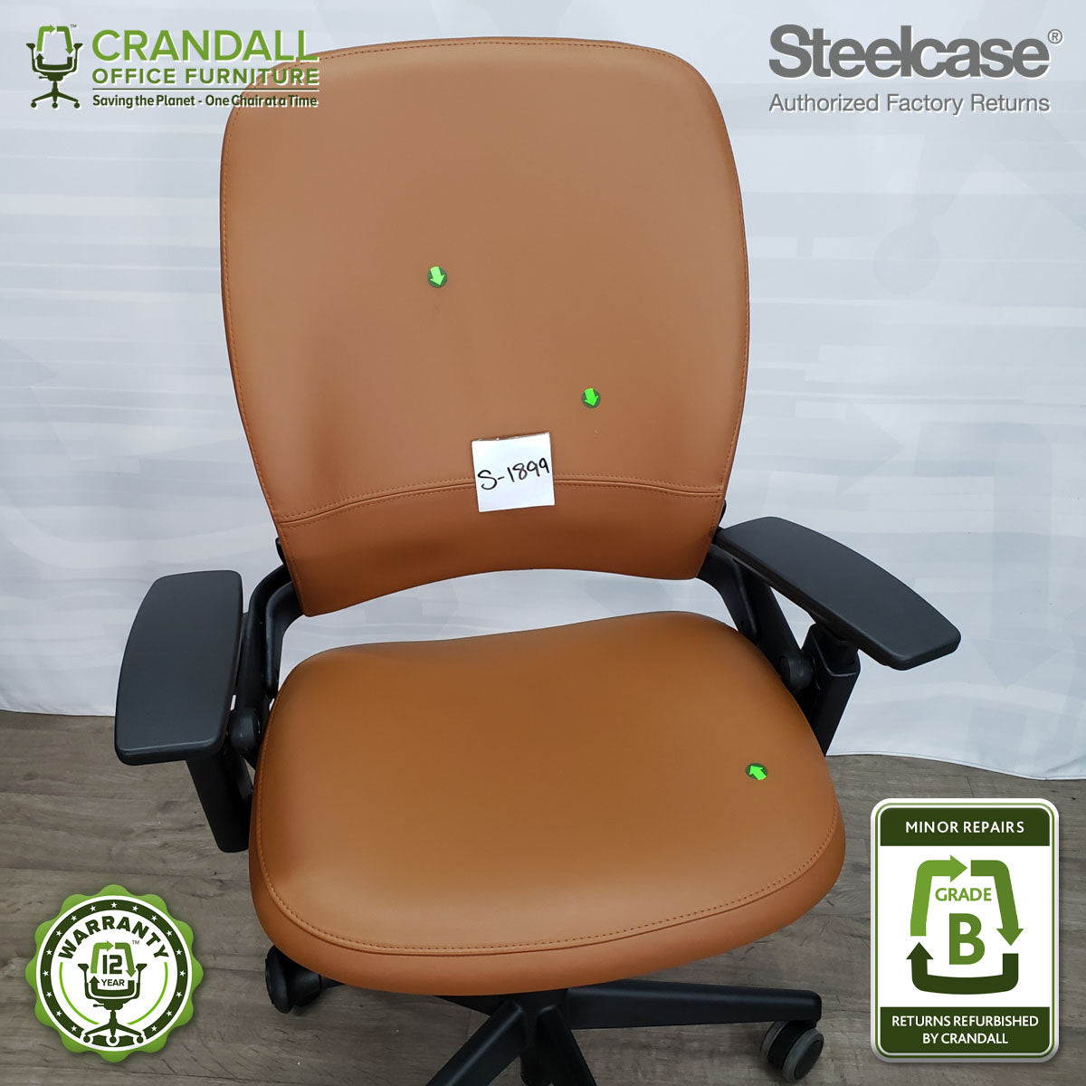 S-1899 - Steelcase Leap V2 - Grade B
