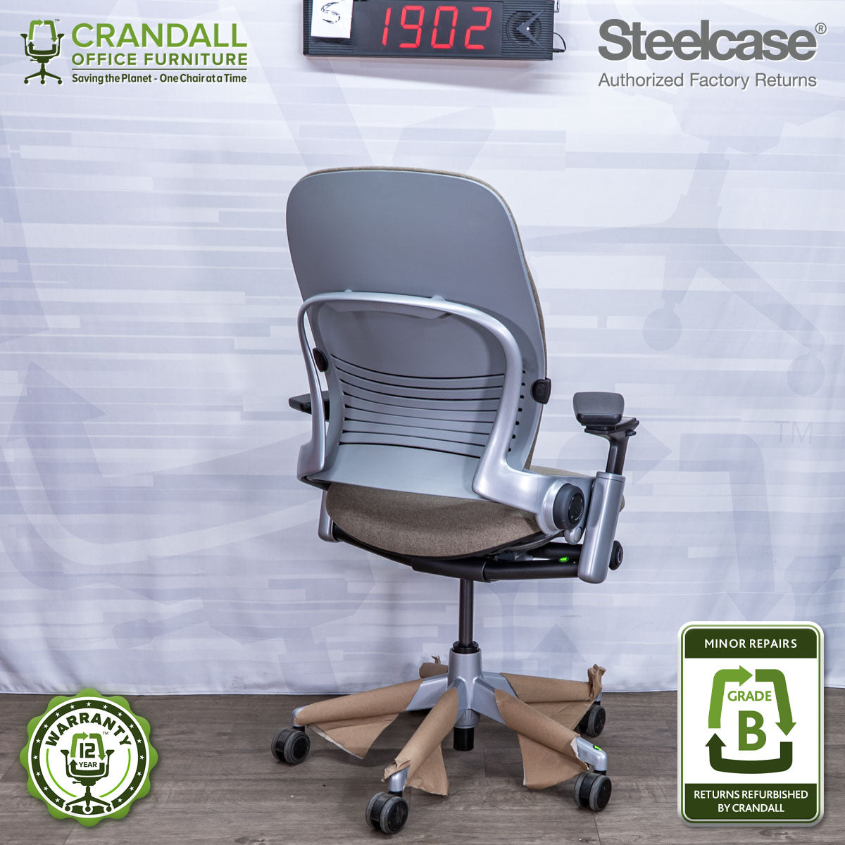 S-1902 - Steelcase Leap V2 - Grade B