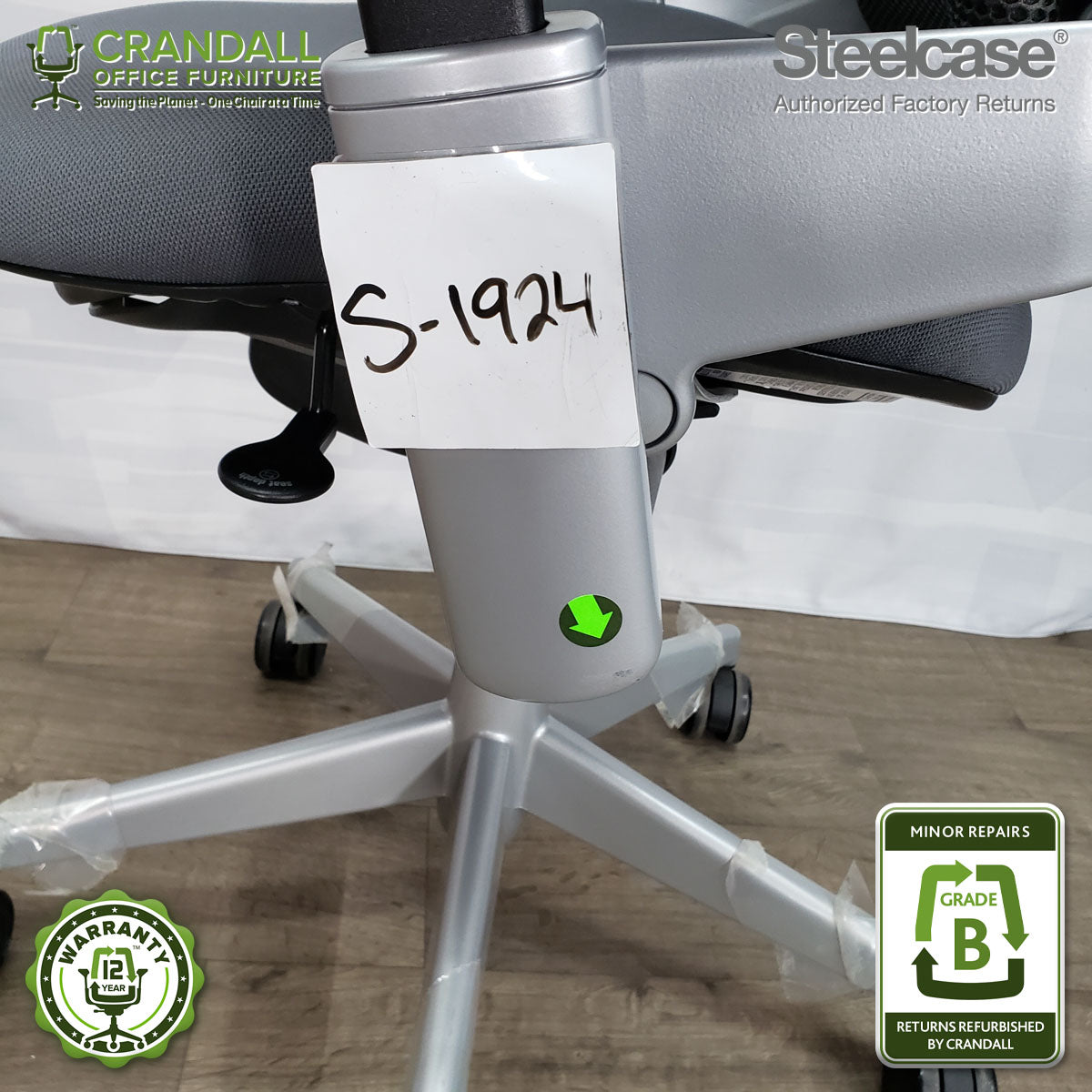S-1924 - Steelcase Leap V2 - Grade B