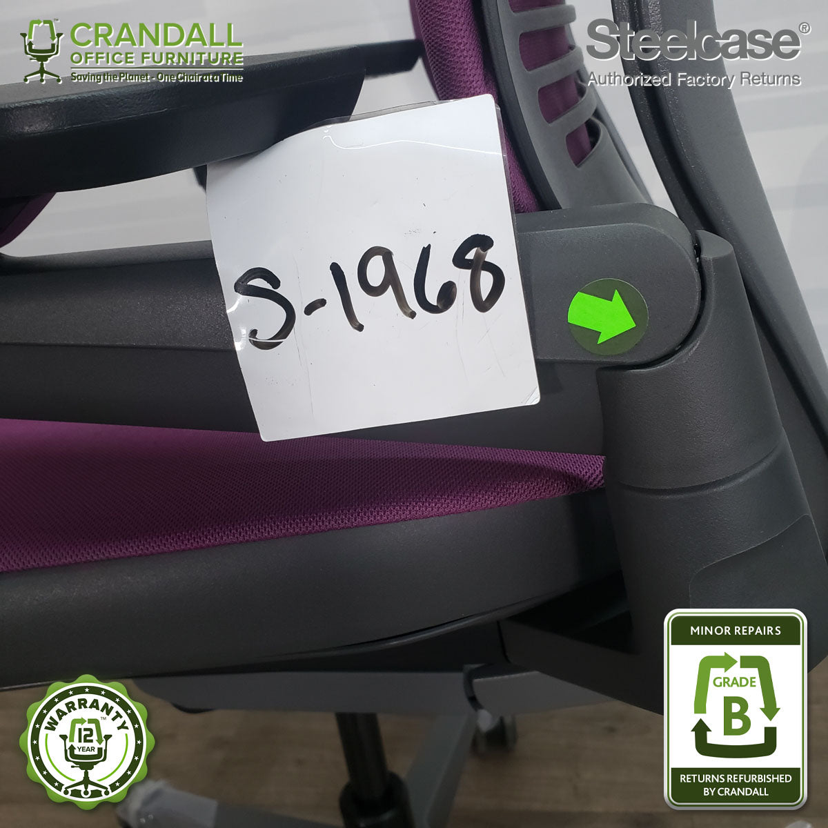 S-1968 - Steelcase Gesture - Grade B