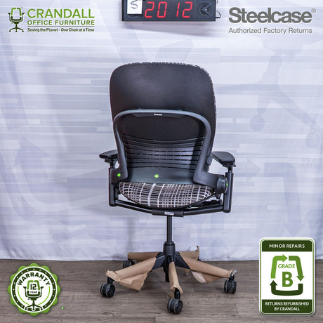 S-2012 - Steelcase V2 Leap - Grade B