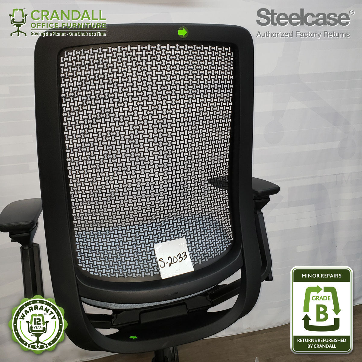 S-2033 - Steelcase Series 2 - Grade B