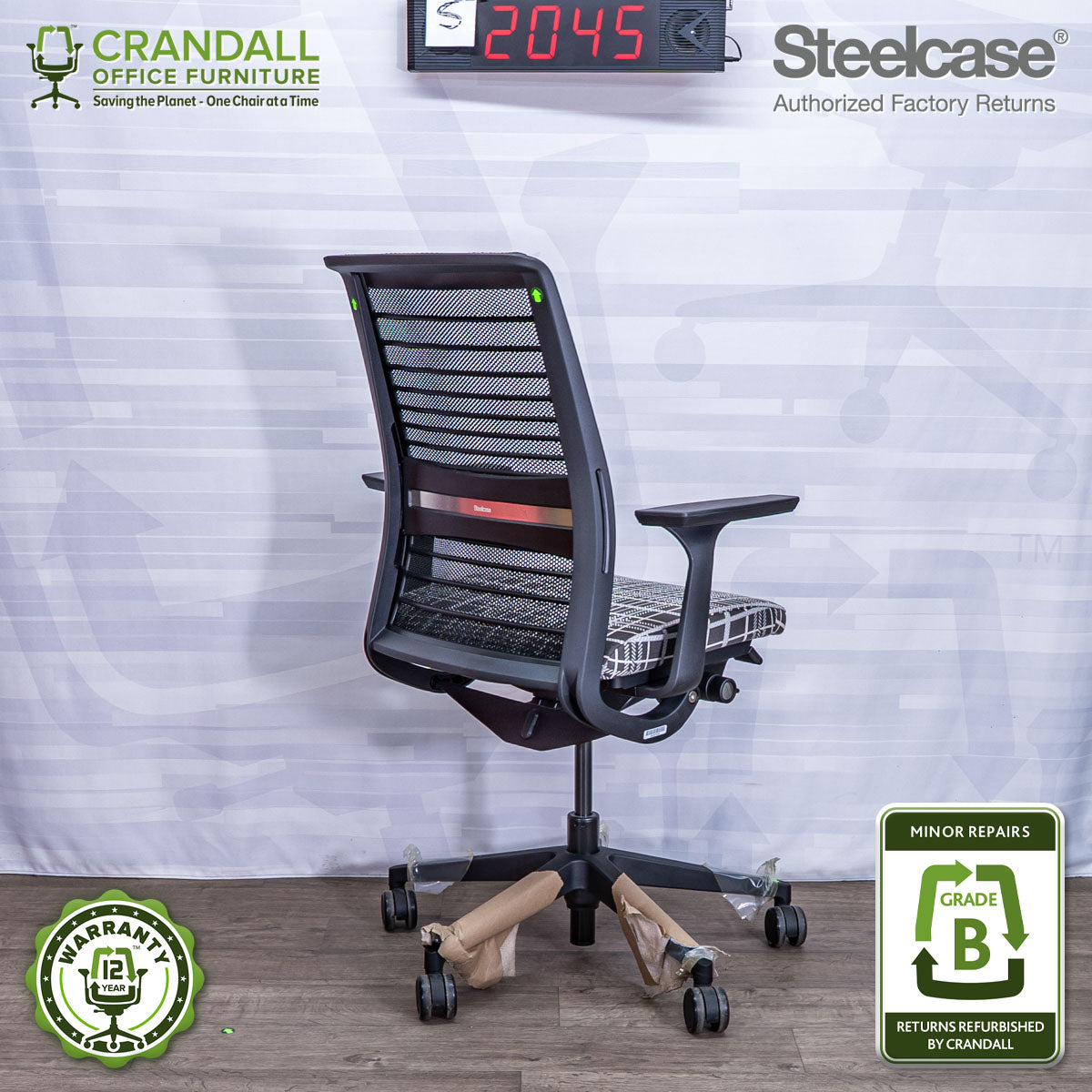 S-2045 - Steelcase V2 Think - Grade B