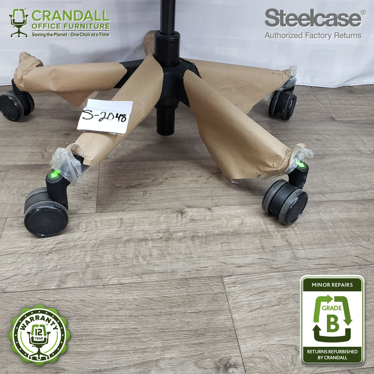 S-2048 - Steelcase V2 Think - Grade B