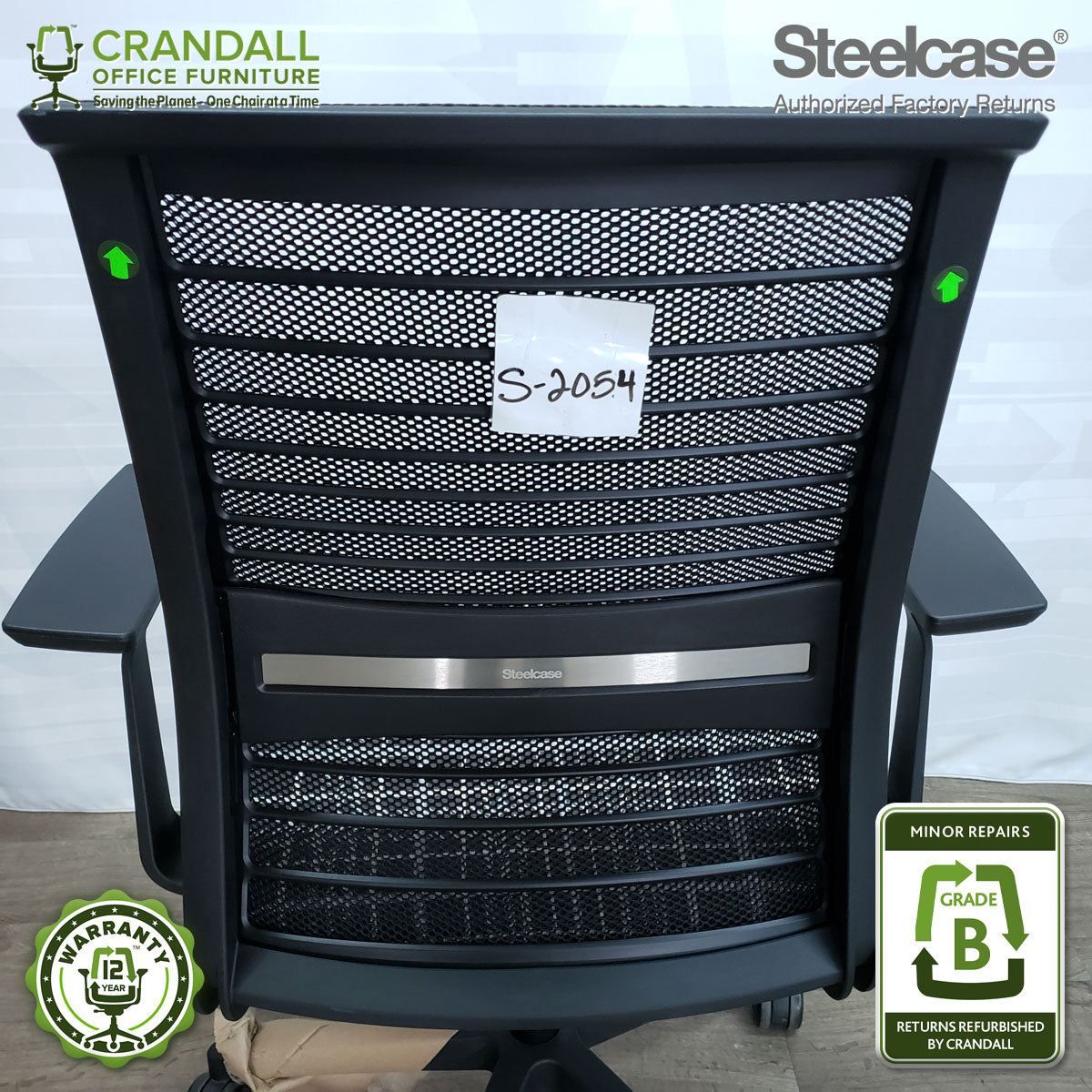 S-2054 - Steelcase V2 Think - Grade B