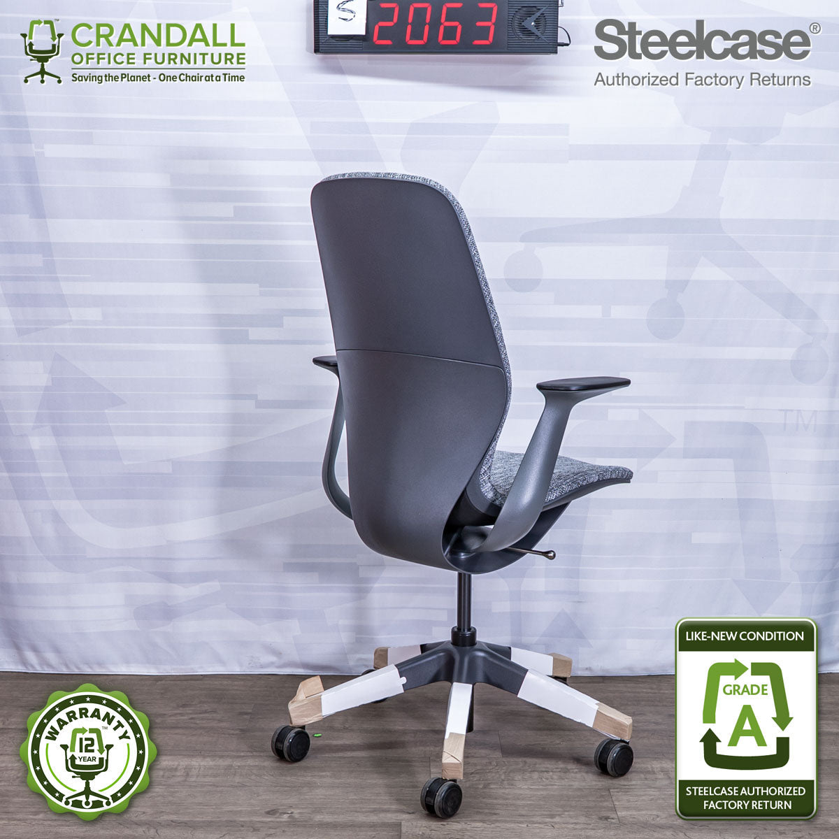 S-2063 - Steelcase Silq - Grade A – Crandall Office Furniture