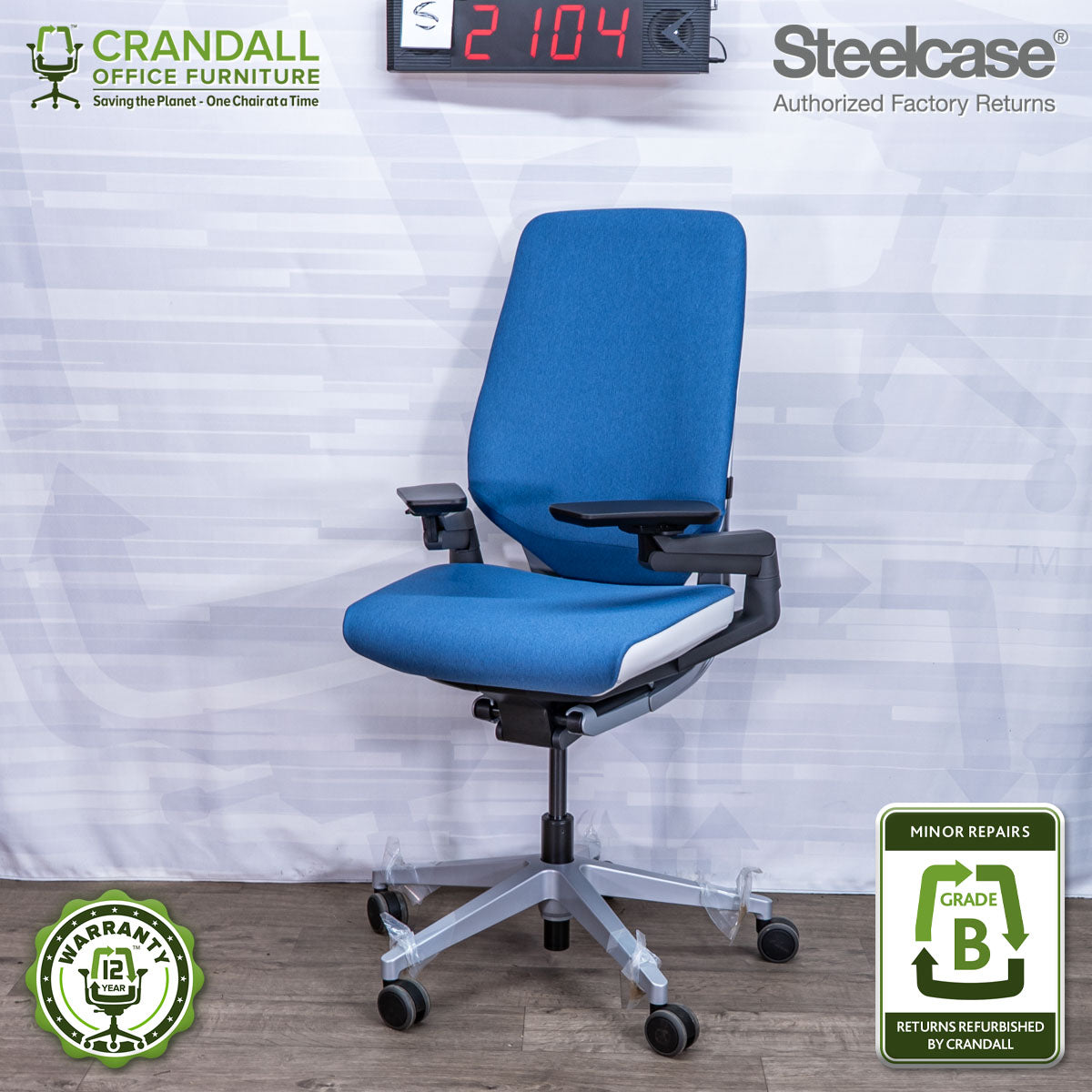 S-2104 - Steelcase Gesture - Grade B