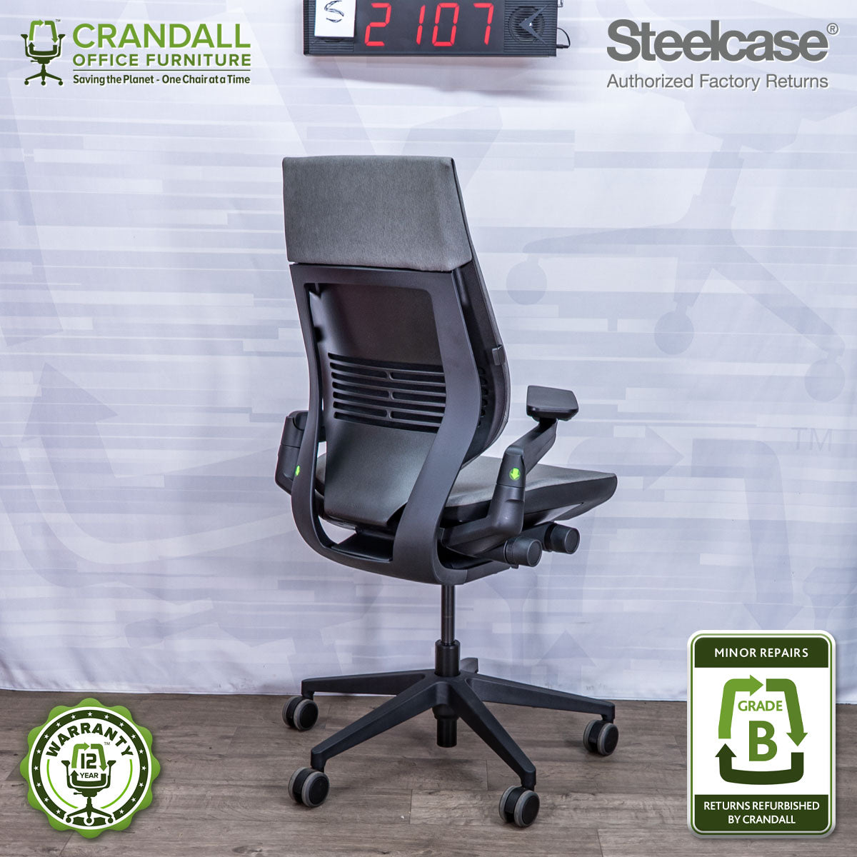 S-2107 - Steelcase Gesture - Grade B