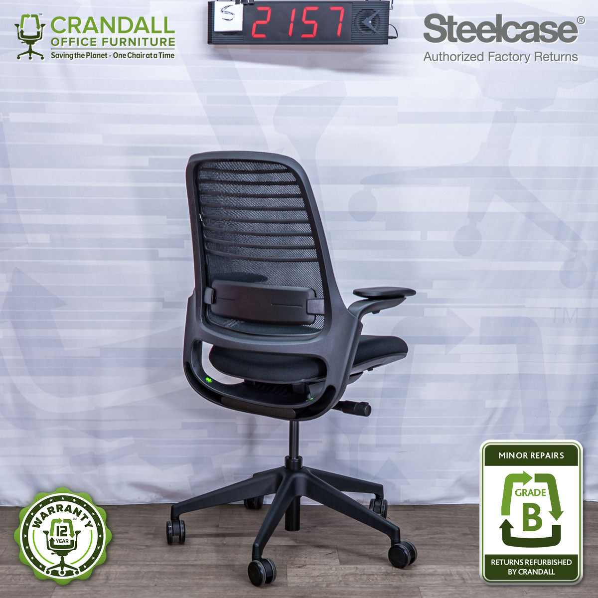 S-2157 - Steelcase Series 1 - Grade B