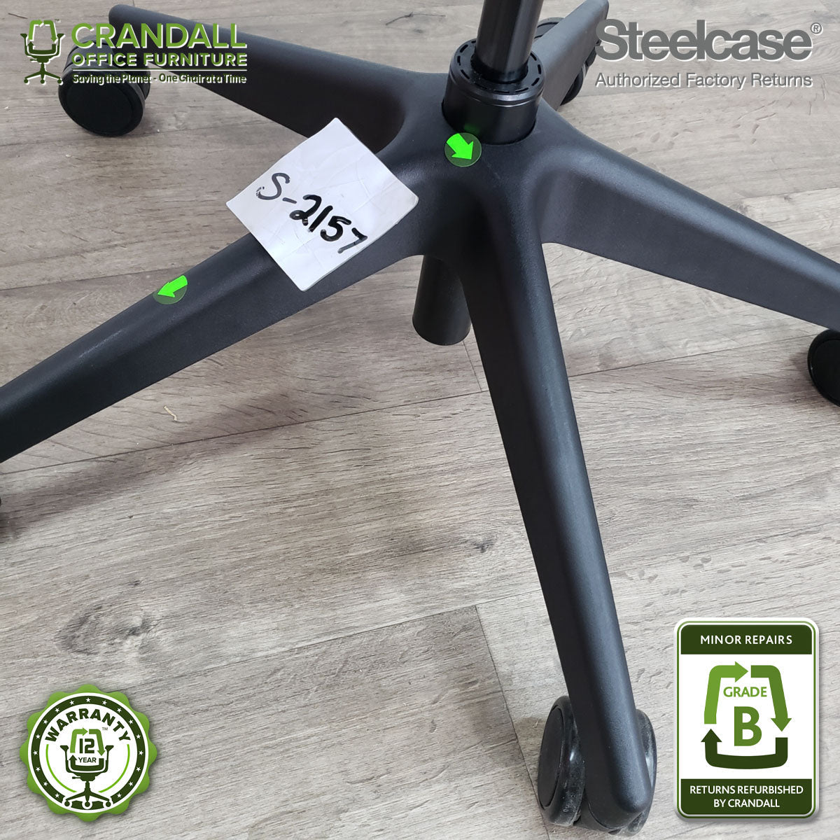 S-2157 - Steelcase Series 1 - Grade B