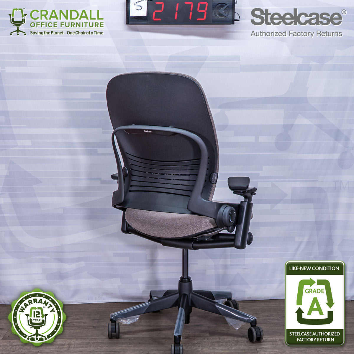 S-2179 - Steelcase V2 Leap - Grade A