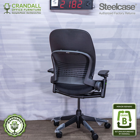 S-2182 - Steelcase V2 Leap - Grade B