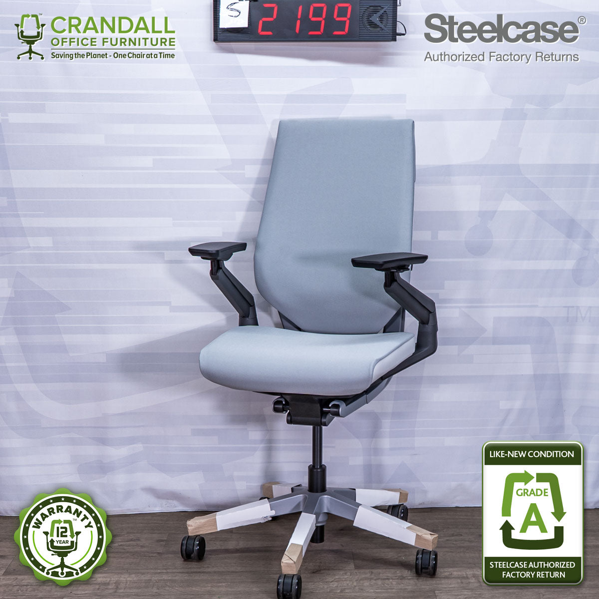 S-2199 - Steelcase Gesture - Grade A