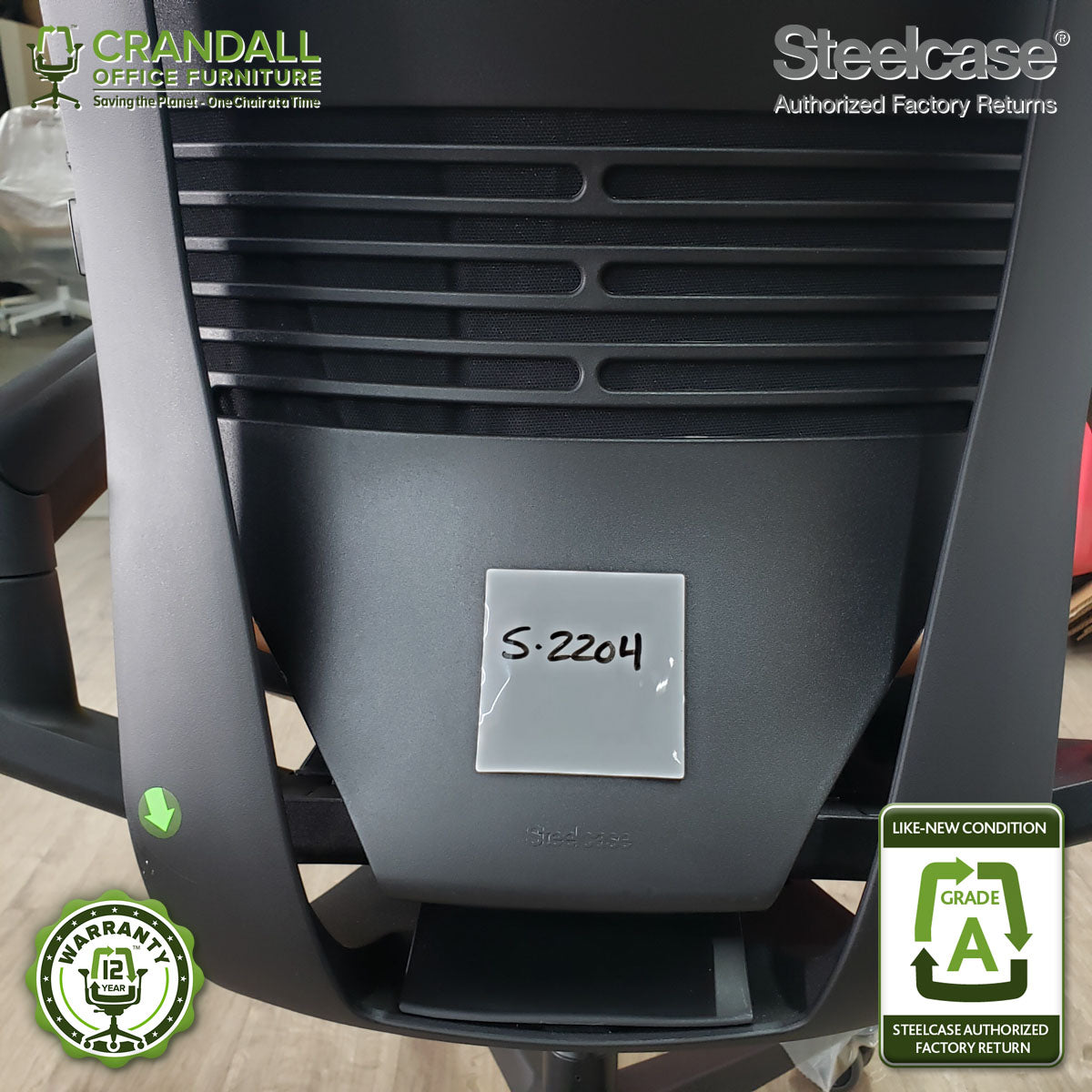 S-2204 - Steelcase Gesture - Grade B