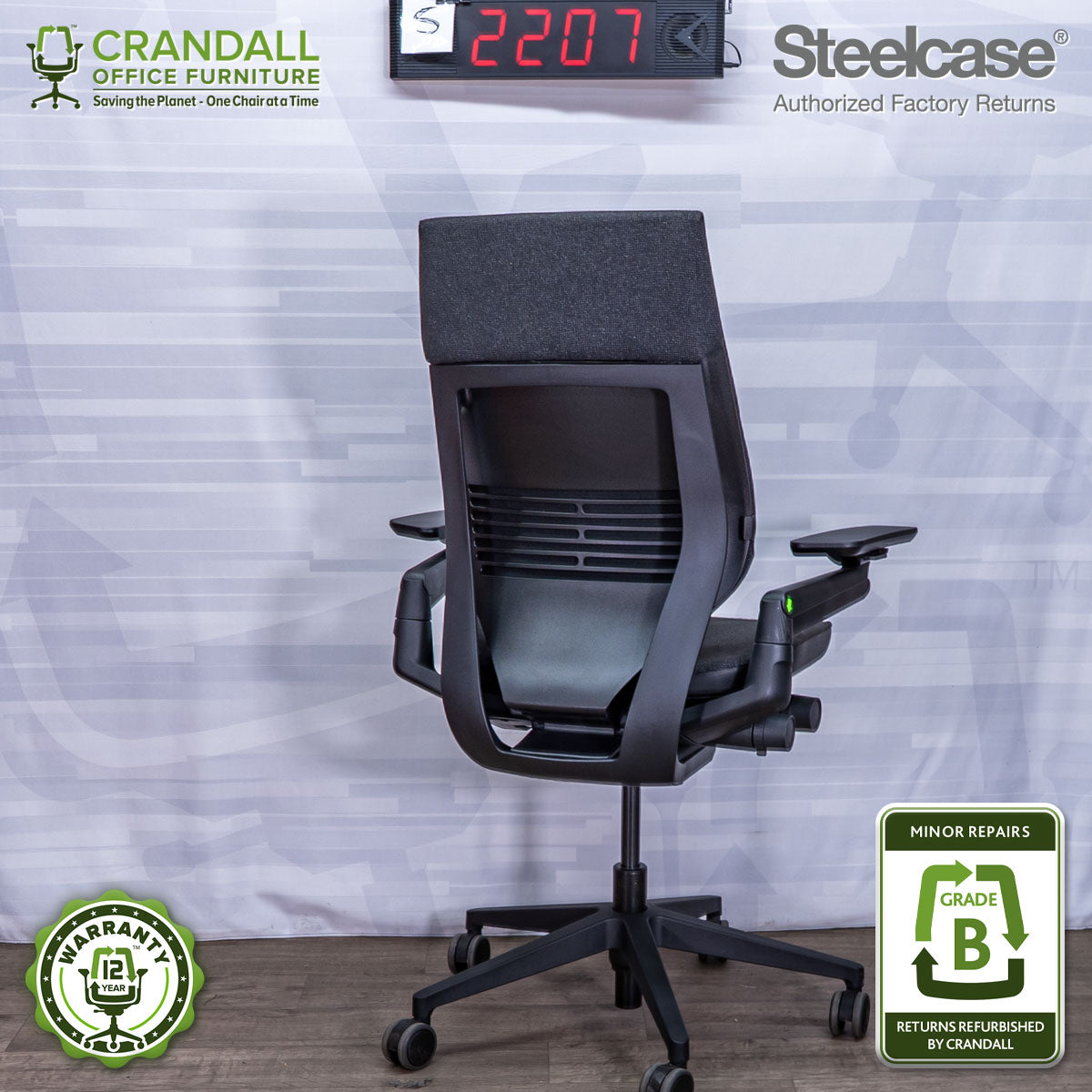 S-2207 - Steelcase Gesture - Grade B