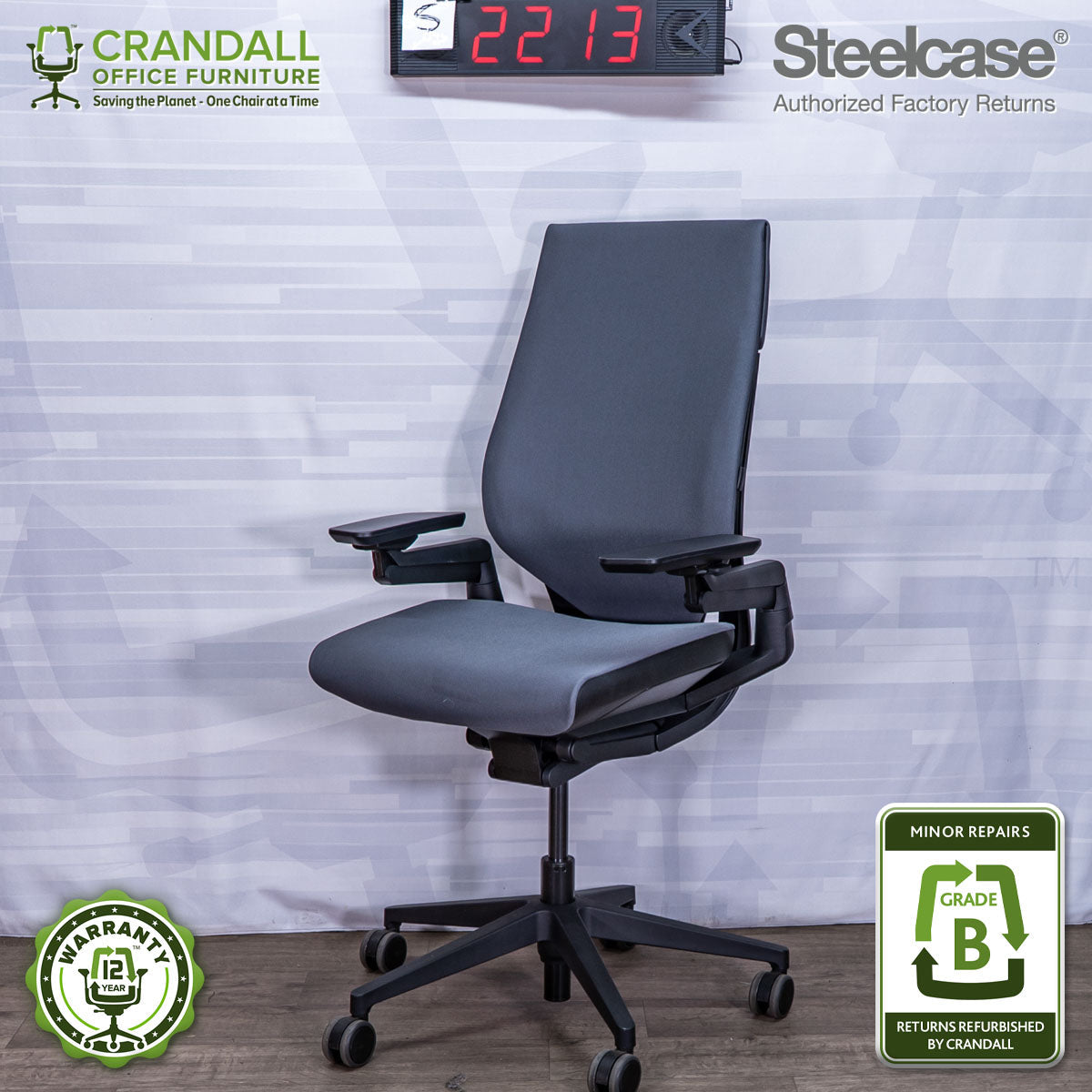 S-2213 - Steelcase Gesture - Grade B