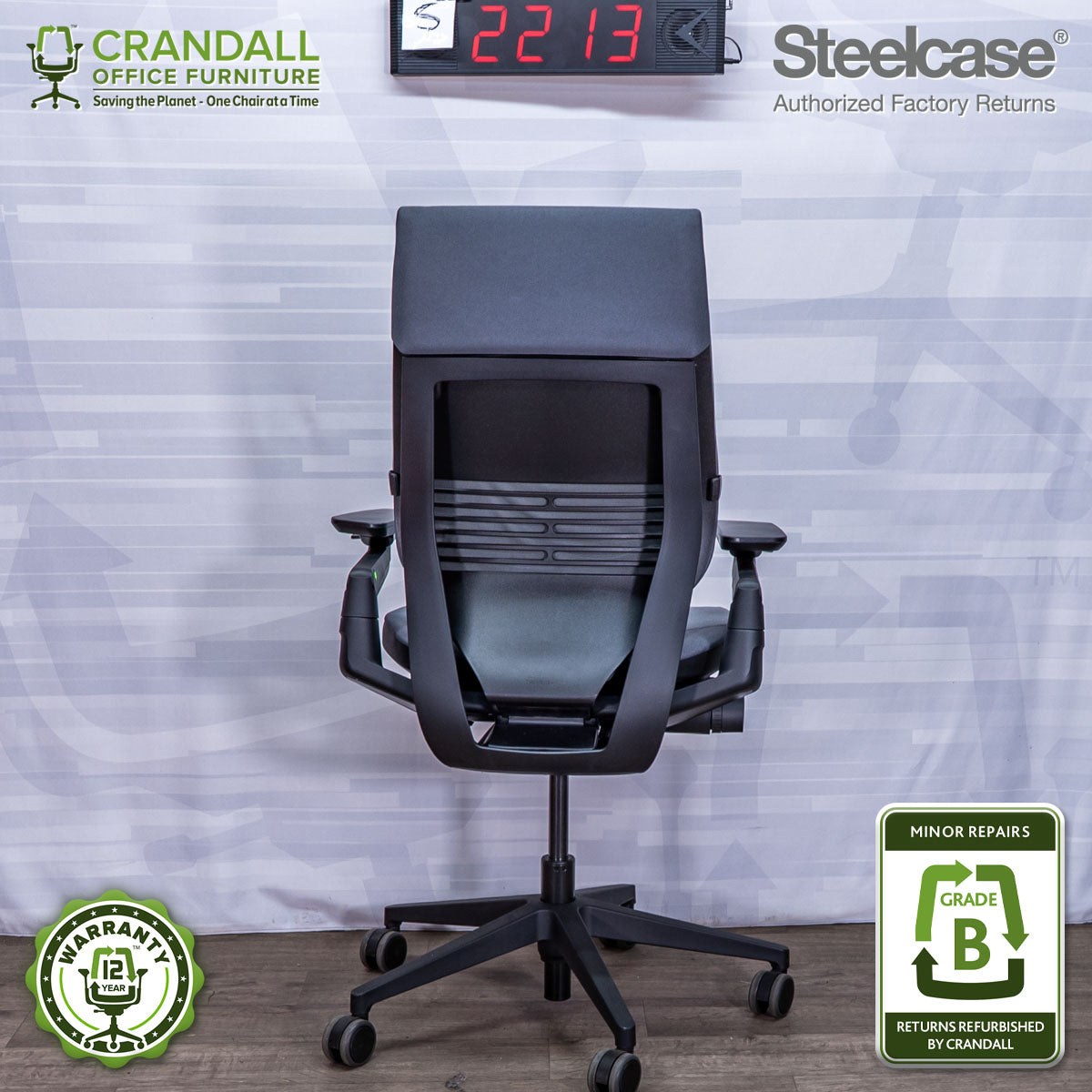 S-2213 - Steelcase Gesture - Grade B